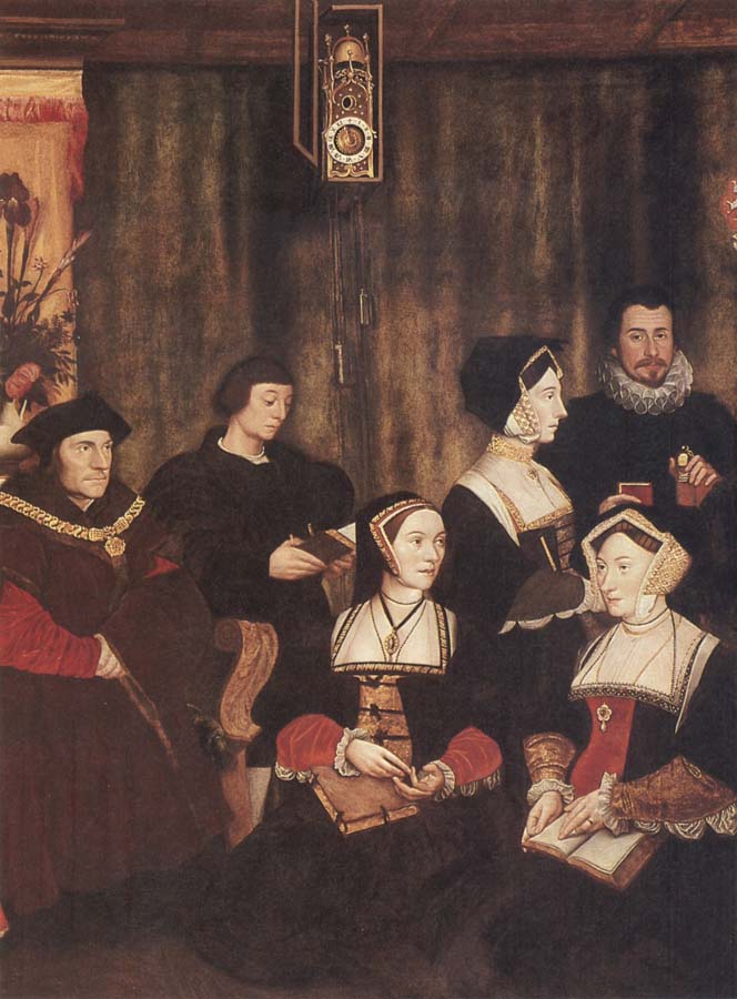 Sir Thomas More and his family